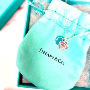 Tiffany & Co. double heart pendant